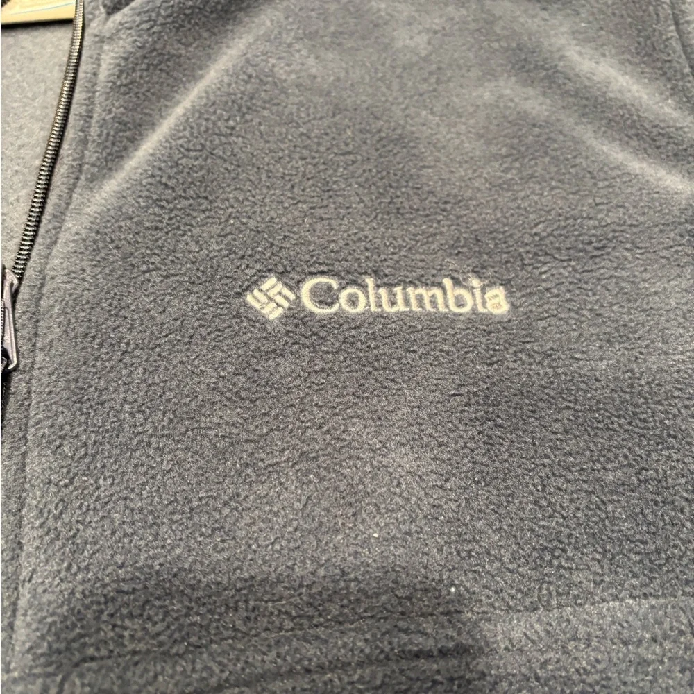 Columbia Navy Half-Zip Fleece, Men’s, Size XXL